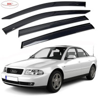 Дефлекторы окон ветровики HIC для Audi A4 (B5) 1995-2000 Седан Оригинал (AU05)