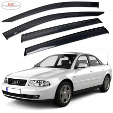 Дефлектори вікон вітровики HIC для Audi A4 (B5) 1995-2000 Седан Оригінал (AU05)
