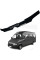 Дефлектор капота мухобойка Mercedes-Benz Sprinter 2002-2006 Voron Glass