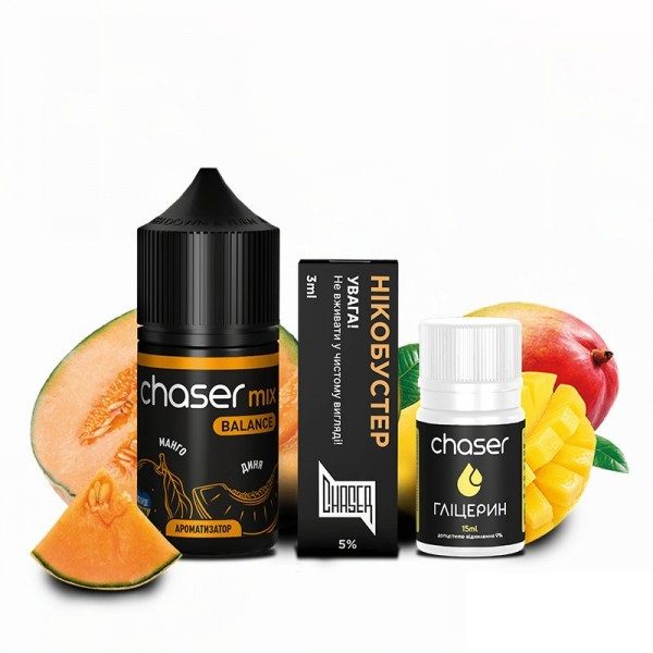 Рідина Chaser Самозаміс Mix ULTRA 30ml Манго Диня 