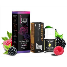 Рідина Chaser Самозаміс Black ULTRA 30ml Blackberry Sour Raspberry 