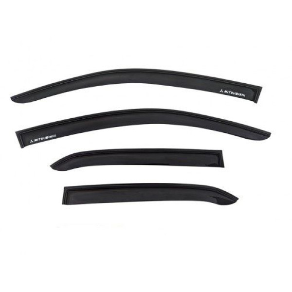 Дефлекторы окон ветровики Mitsubishi Lancer IX 2003-2007 Скотч 3M Voron Glass