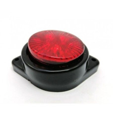Габарит LED круглый / 24V / 5 диодов / Красный 1 шт (C 16)