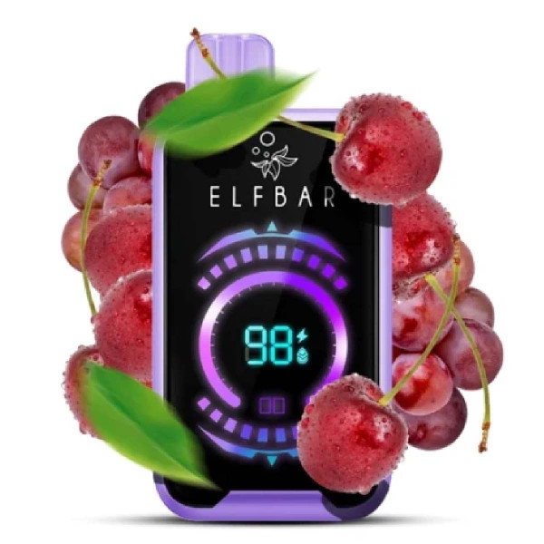 Elf Bar FS 18000 Touch Grape Cherry Виноград Вишня