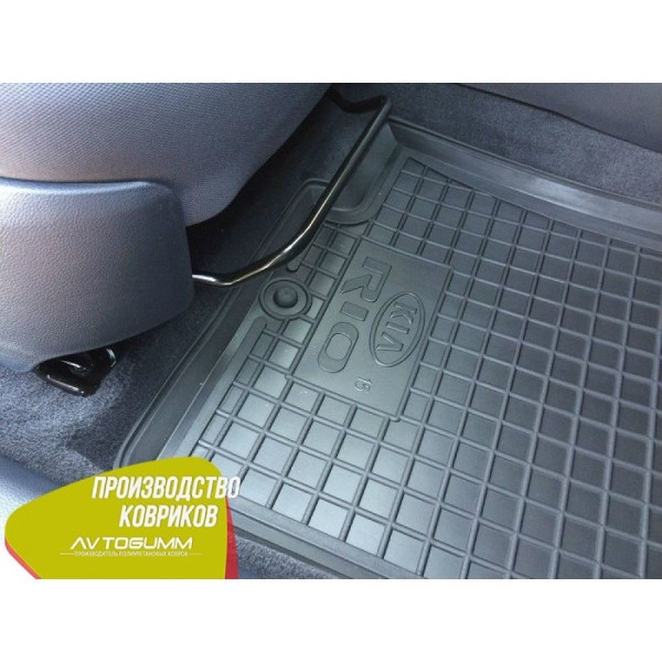 Автомобільні килимки в салон Kia Rio 2015- (Avto-Gumm)