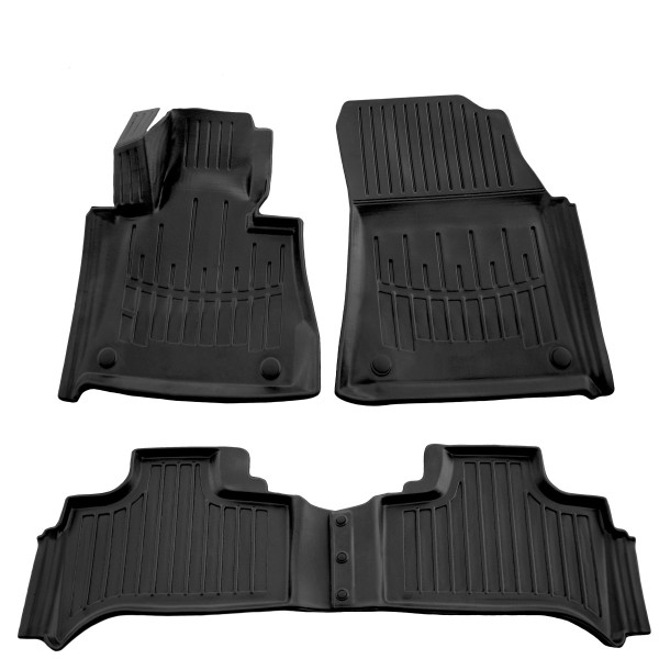 Автомобільні 3D килимки в салон для BMW X5 (E53) 1999-2007 / Високий борт
