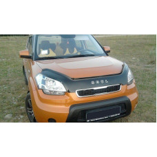 Дефлектор капота мухобойка для Kia Soul 2009-2012