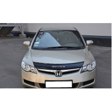 Дефлектор капоту мухобійка Honda Civic 2006-2012