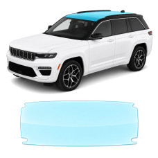 Антигравийная защитная бронепленка по лекалам для Jeep Grand Cherokee WL 2022- зона крыши