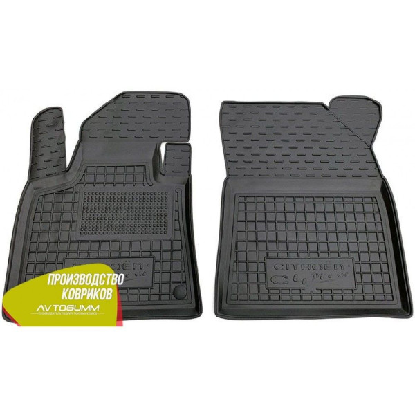 Передні килимки в автомобіль Citroen C4 Picasso 2014- (Avto-Gumm)