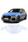 Антигравийная защитная бронепленка по лекалам для Audi Q5 FY facelift 2021-2024 - капот и передние крылья