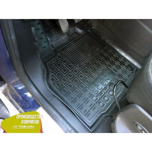 Автомобільні килимки в салон Renault Scenic 3 2009- (Avto-Gumm)