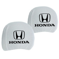 Чохли для підголівників Універсальні Білі Honda Білі 2 шт
