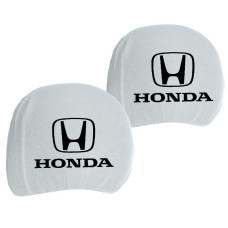 Чохли для підголівників Універсальні Білі Honda Білі 2 шт