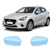 Антигравийная защитная бронепленка по лекалам для Mazda Mazda2 DJ 2014-2019 - зеркала