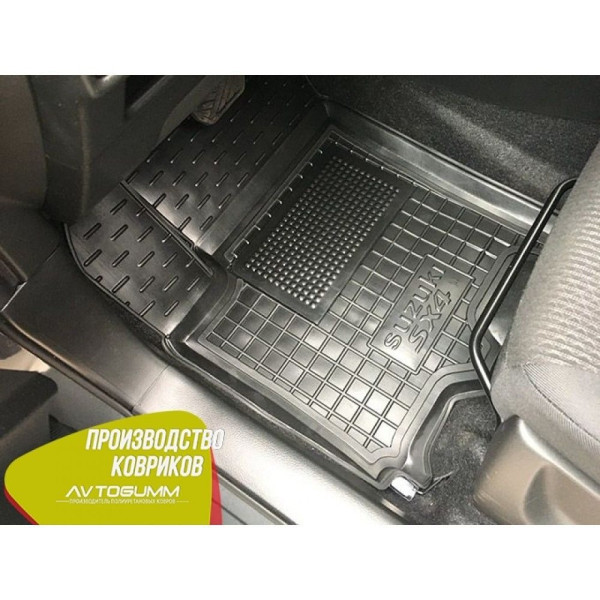 Водительский коврик в салон Suzuki SX4 2013- (Avto-Gumm)