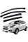 Дефлектори вікон ветровики Hyundai IX 35 2010- (Voron Glass) VH20909