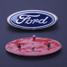 Емблема для Ford 148 x 60 мм Focus у зборі скотч 3M / напрямні 148 x 60 мм / Польща