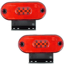 LED Габарит Thoc Auto 110х40 мм - 12/24V 3 діода 2 шт (FR-181 К-472)