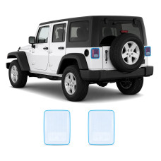 Антигравийная защитная бронепленка по лекалам для Jeep Wrangler JK 2007-2018 - задние фонари стопы