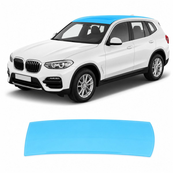 Антигравийная защитная бронепленка по лекалам для BMW X3 G01 2017-2021 - зона крыши