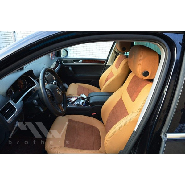 Авточехлы модельные MW Brothers для Volkswagen Touareg II TDI c 2010