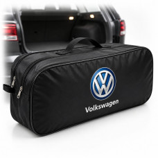 Сумка органайзер техпомощи Volkswagen 53х19х13 2 отделения Черная