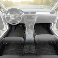 Коврики в салон EVA для Skoda Octavia A7 2014-2021 Полный комплект 5 шт