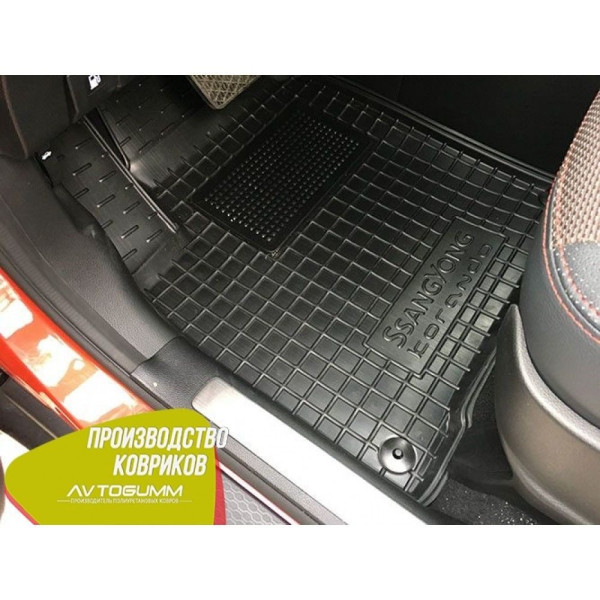 Автомобільні килимки в салон Ssang Yong Korando 2010- (Avto-Gumm)