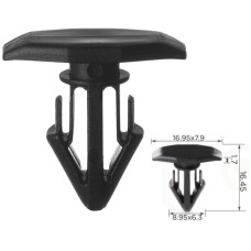 Уплотнительная клипса Lexus Toyota 9046710146 (C254)
