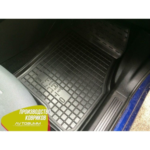 Автомобільні килимки в салон Fiat Punto 2005- (Avto-Gumm)