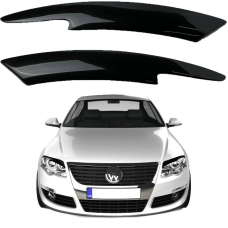 Вії фар для Volkswagen Passat B6 2005-2010 Седан Voron Glass
