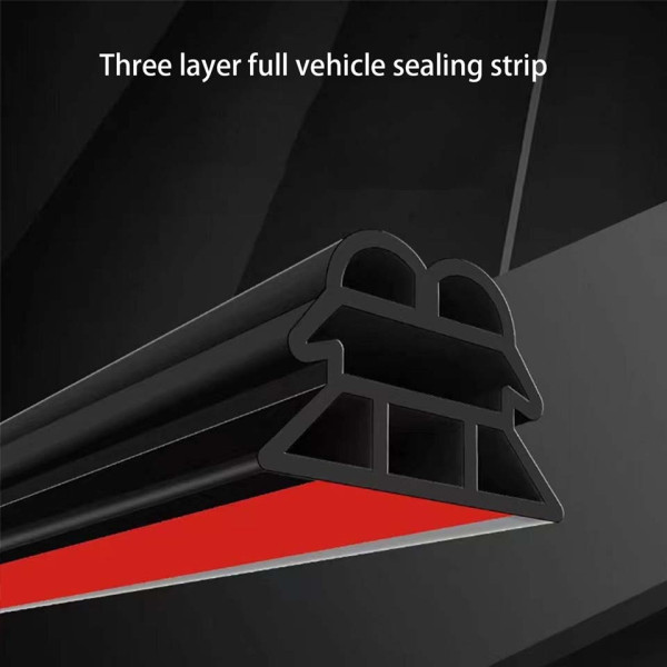 Уплотнитель универсальный для Дверей Богажника K-Type №2 11 x 10 мм EPDM 1 метр (Бухта 10 метров)