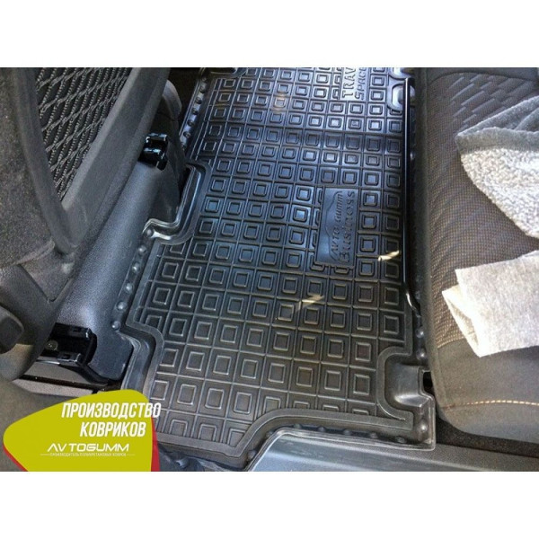 Автомобільні килимки в салон Peugeot Traveller 17-/Citroen SpaceTourer 17 " - 2-й ряд (Active/Business/L2)