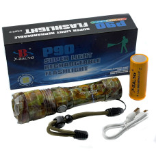 LED Ліхтар ручний POLICE P512-P90-500 lum 150 метрів 8800mAh (USB Зарядка)