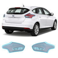 Антигравийная защитная бронепленка по лекалам для Ford Focus III facelift 2015-2018 - задние фонари стопы
