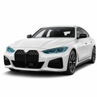 Антигравийная защитная бронепленка по лекалам для BMW 4 Series Gran Coupe G26 2021- оптика (фары и ПТФ)