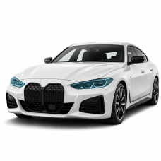 Антигравійна захисна бронеплівка за лекалами для BMW 4 Series Gran Coupe G26 2021- оптика (фари та ПТФ)