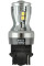 LED автолампа Brevia PowerPro 12/24V P27W 350Lm 14x2835SMD 6000K CANbus W2,5x16d 2 шт (10338X2)