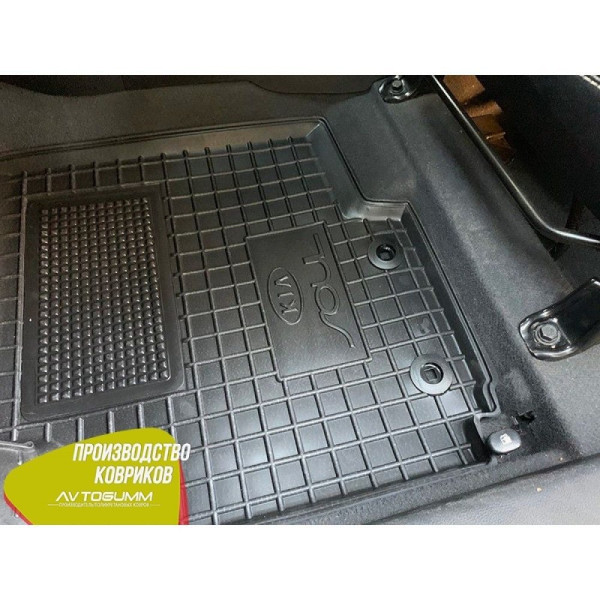 Водительский коврик в салон Kia Soul 2008-2014 (Avto-Gumm)