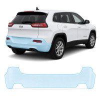 Антигравійна захисна бронеплівка за лекалами для Jeep Cherokee KL 2014-2018 - задній бампер