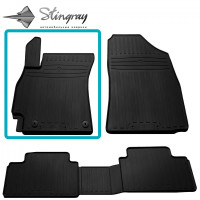 Водительский коврик в салон для Hyundai Elantra CN7 2020- (Stingrey)