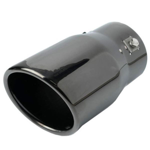 Насадка на глушитель Vitol 127x75x68 мм Темный Хром (НГ-0008 BK)