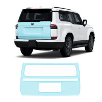 Антигравийная защитная бронепленка по лекалам для Lexus GX J250 2023- зона крышки багажника