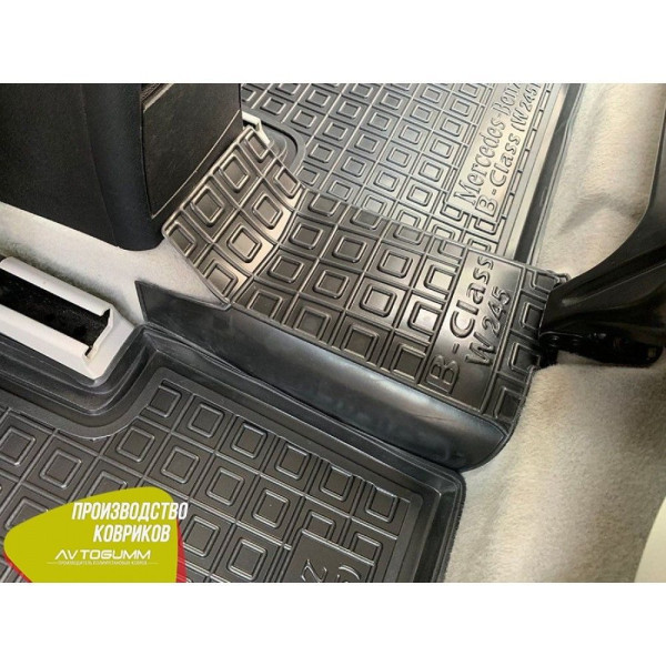 Автомобильные коврики в салон Mercedes B (W245) 2005-2011 (Avto-Gumm)