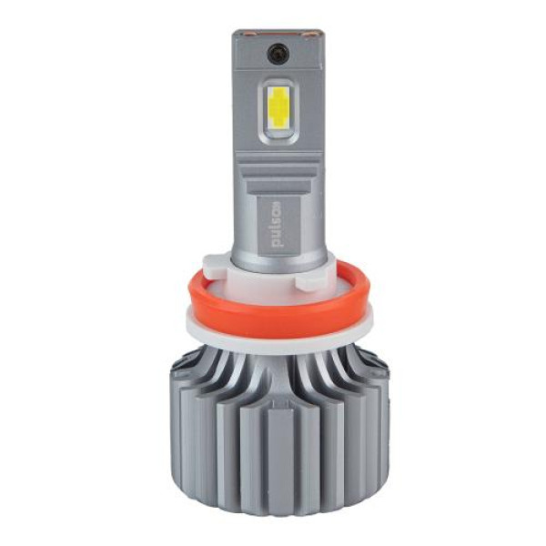 LED лампы для авто Pulso H8 H9 H11 H16 LED-chips OEM PHILIPS Flip chip 9-16V 2*70W 8500Lm 6500K