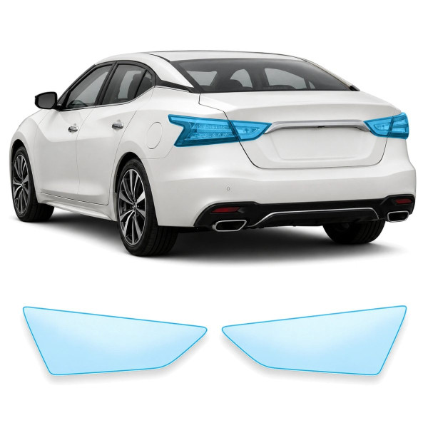 Антигравийная защитная бронепленка по лекалам для Nissan Maxima A36 facelift 2019-2023 - задние фонари стопы