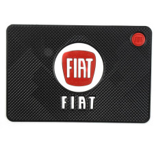 Антискользящий коврик торпеды с логотипом Fiat
