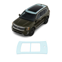 Антигравийная защитная бронепленка по лекалам для Kia Telluride I 2019- зона крыши