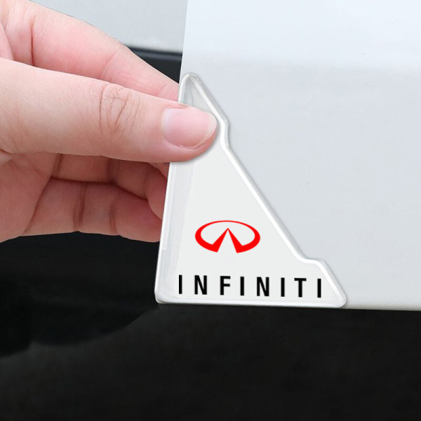 Угловая Силиконовая защита дверей для Infiniti 2 шт
